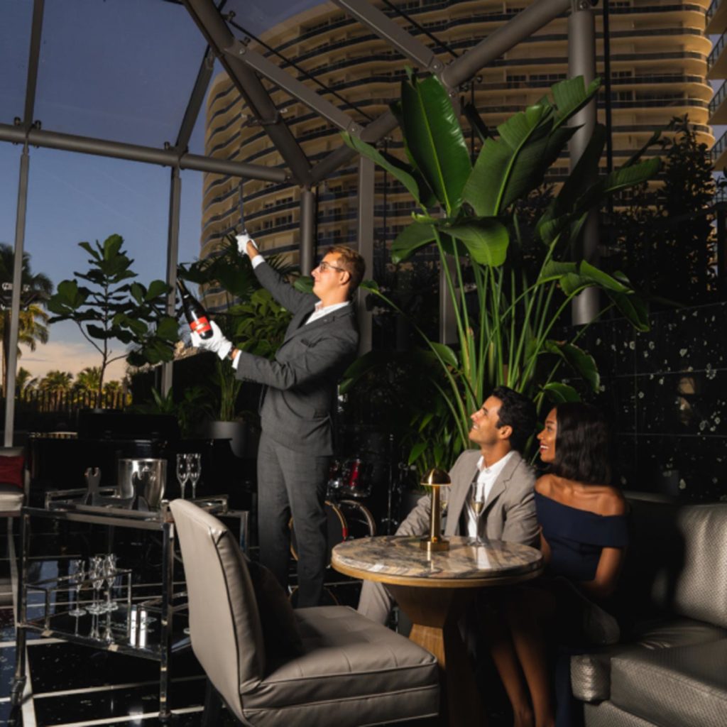 City Style and Living Spring 2023 St. Regis Bal Harbour Champagne Sabrage Masterclass
