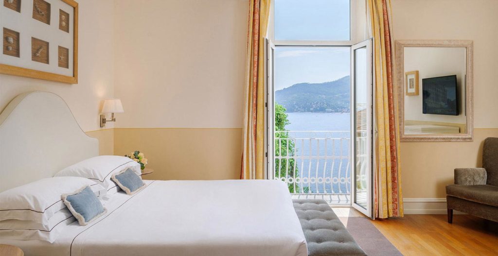 City Style and Living Summer 2023 The Hottest Summer European Escapes Grand Hotel Bristol Resort & Spa, Portofino Junior master bedroom