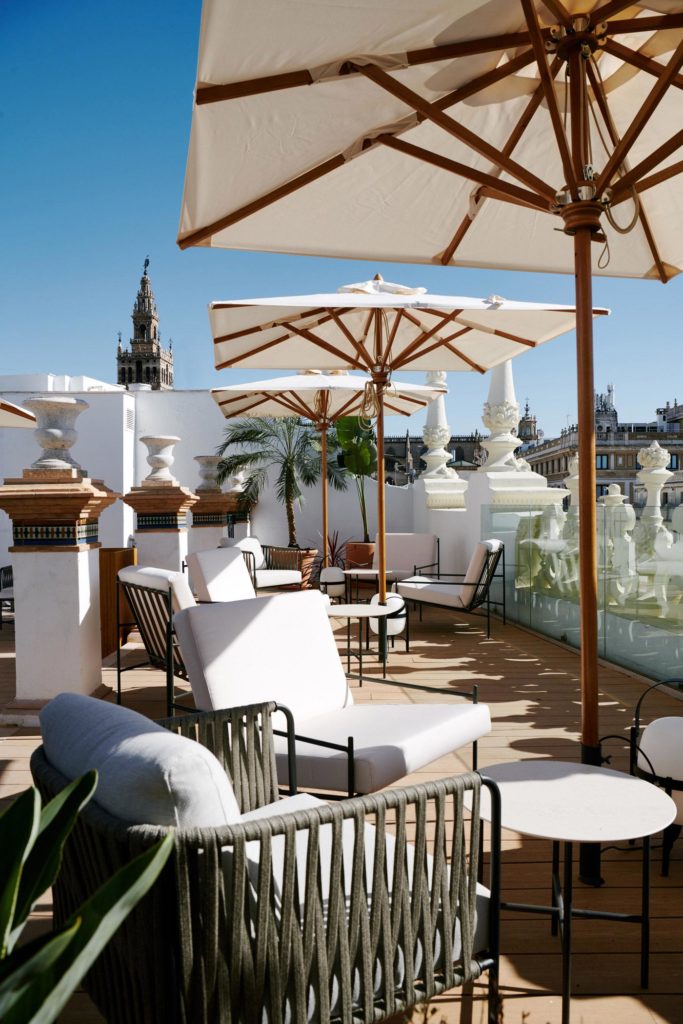 City Style and Living Spring 2023 Nobu Seville outdoor space