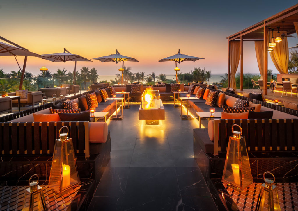 City Style and Living Summer 2023 Three New Ways to Travel this Summer sunset terrace at caesars palace dubai