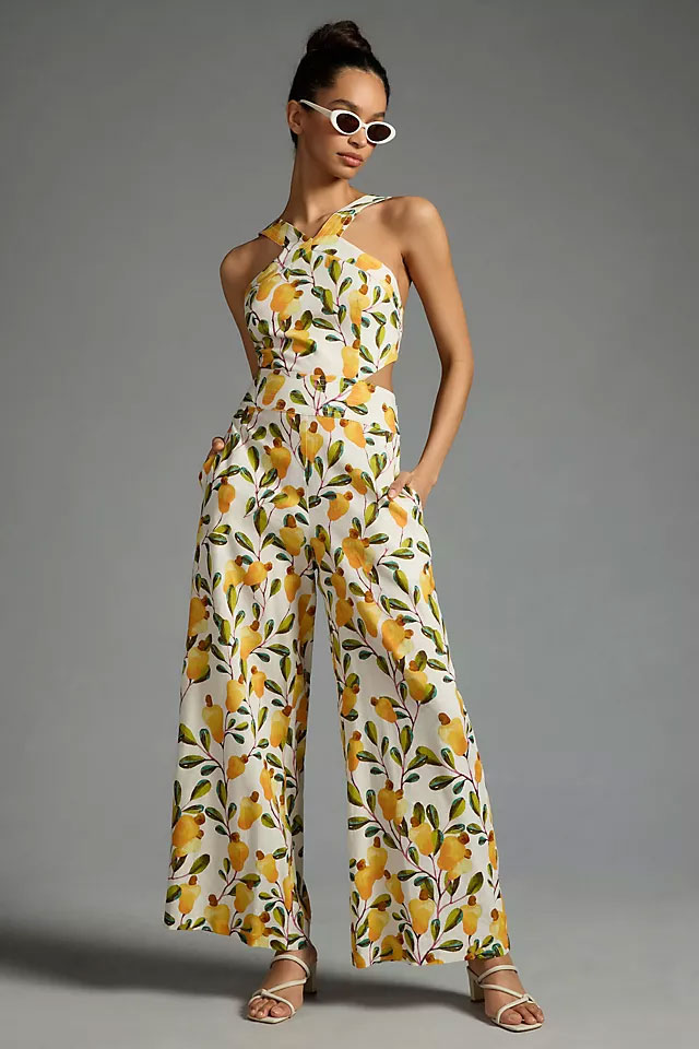 City Style and Living Summer 2023  Tomato Girl style anthropologie jumpsuit farm rio