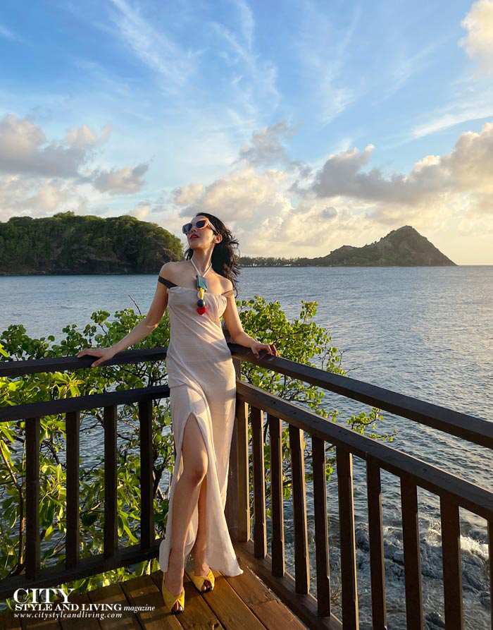 City Style and Living Fall 2023 Cap Maison Resort Relais Chateaux & Spa St. Lucia Champagne Zip Line