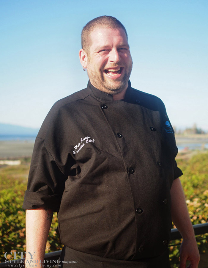 City Style and Living Fall 2023 The Beach Club Resort and Spa Parksville Vancouver Island B.C. chef Nick catto