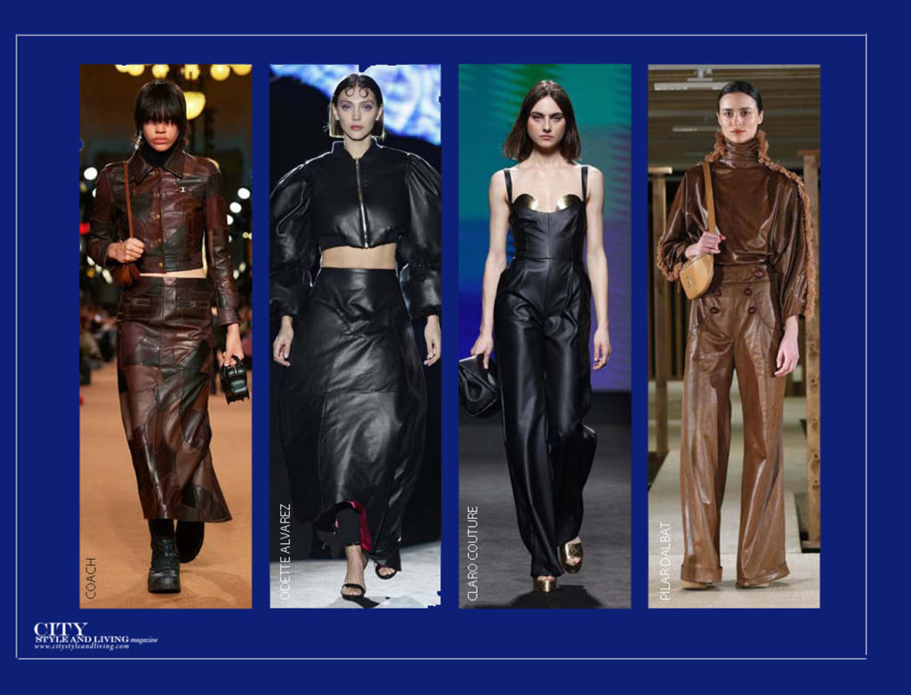 City Style and Living Fall 2023 6 Runway Trends for Fall 2023 Leather
