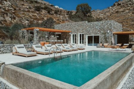 City Style and Living Summer 2024 Nammos Hotel Mykonos Pool