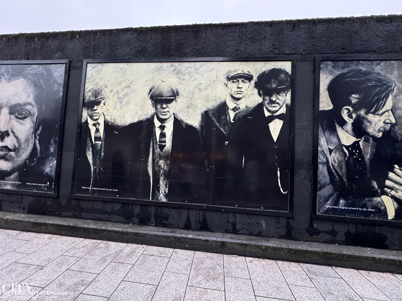 City Style and Living Winter 2024/2025 Britain Takes Centre Stage Peaky Blinders mural Birmingham