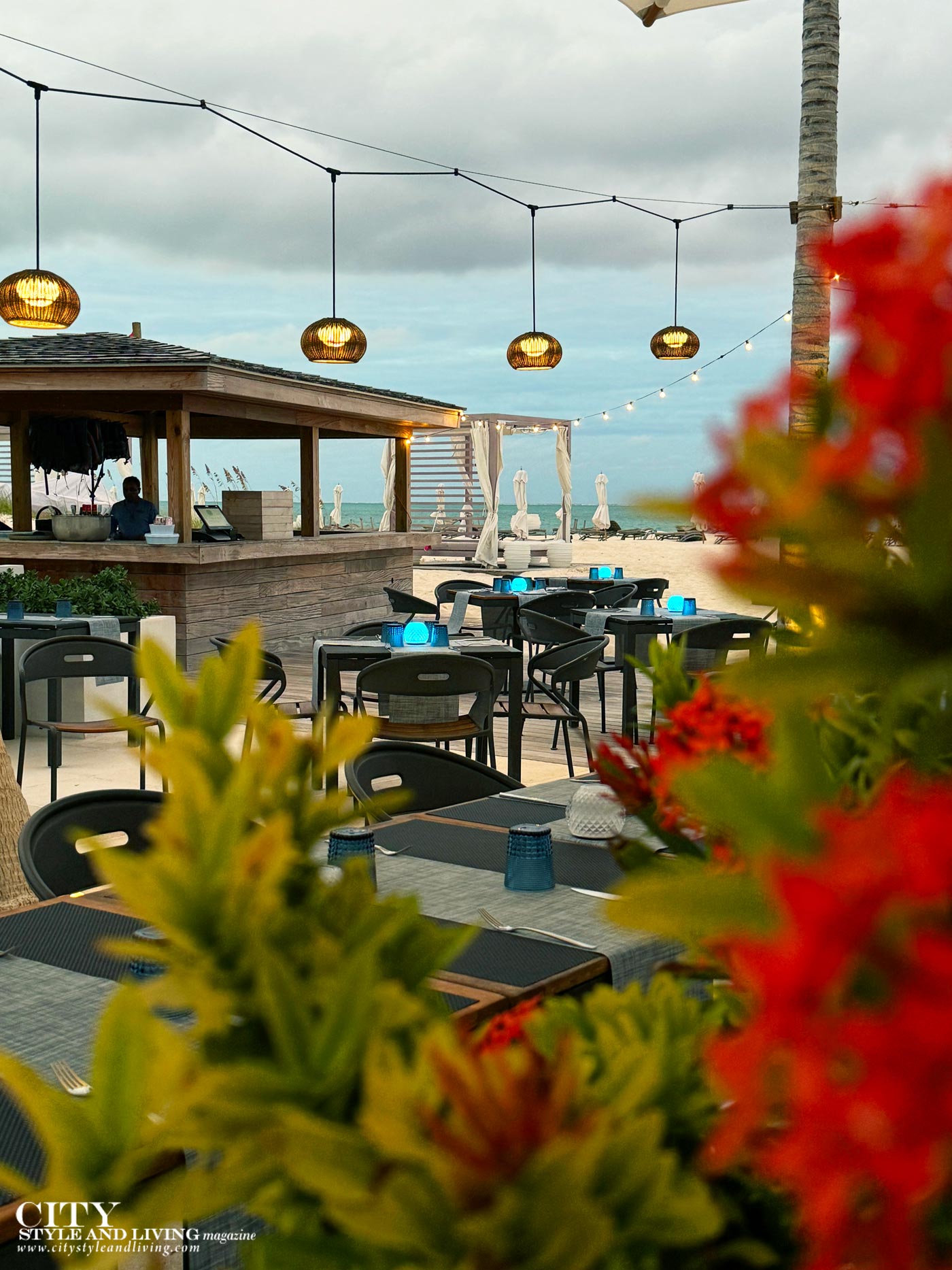 City Style and Living Magazine Spring 2025 Turks and Caicos Wymara Resort and Villas Outdoor BBQ