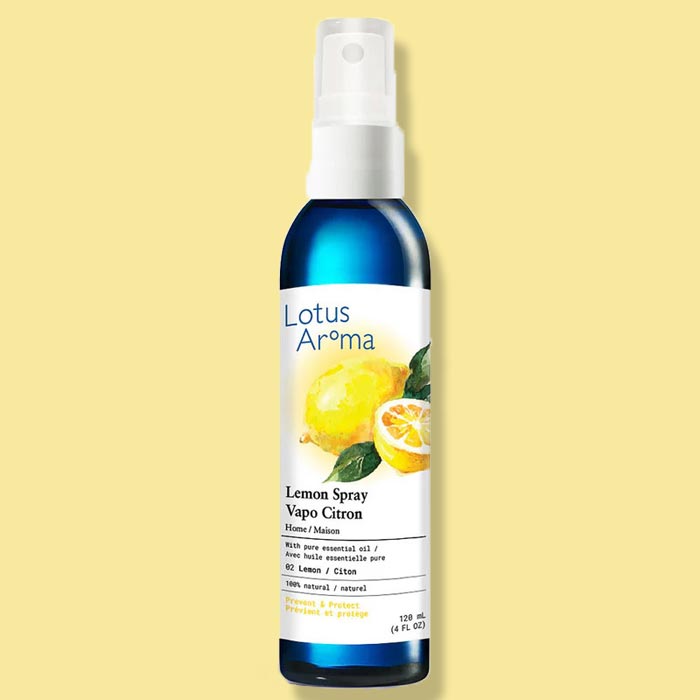 City Style and Living Magazine Spring 2025 5 Ways to Get An Afternoon Energy Boost Through Scent  Lotus-Aroma-Lemon-Spray