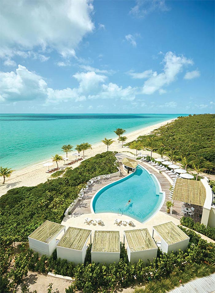 City Style and Living Magazine Spring 2025The Shore Club Turks and Caicos pool