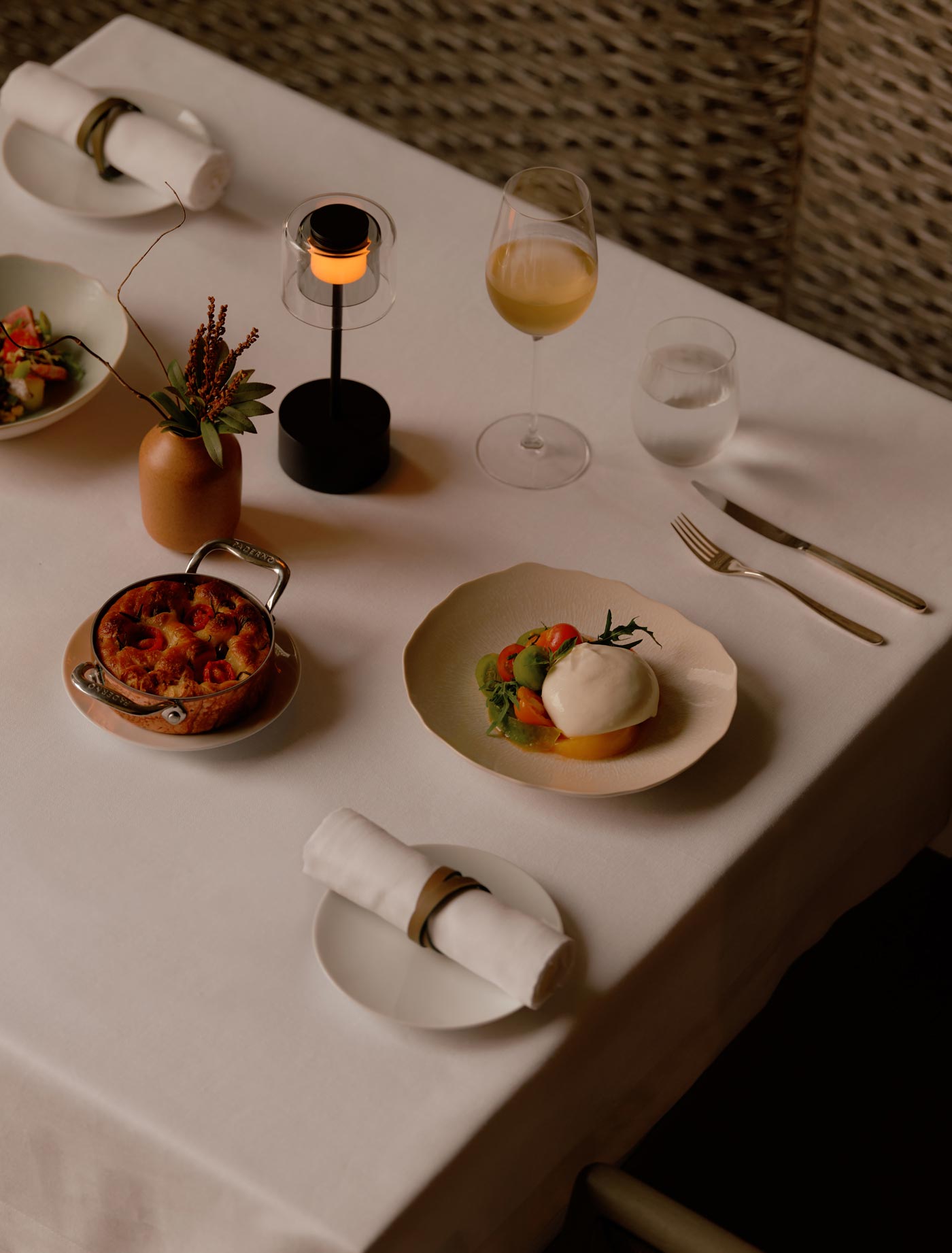 City Style and Living Magazine Aman Nai Lert Bangkok table with food