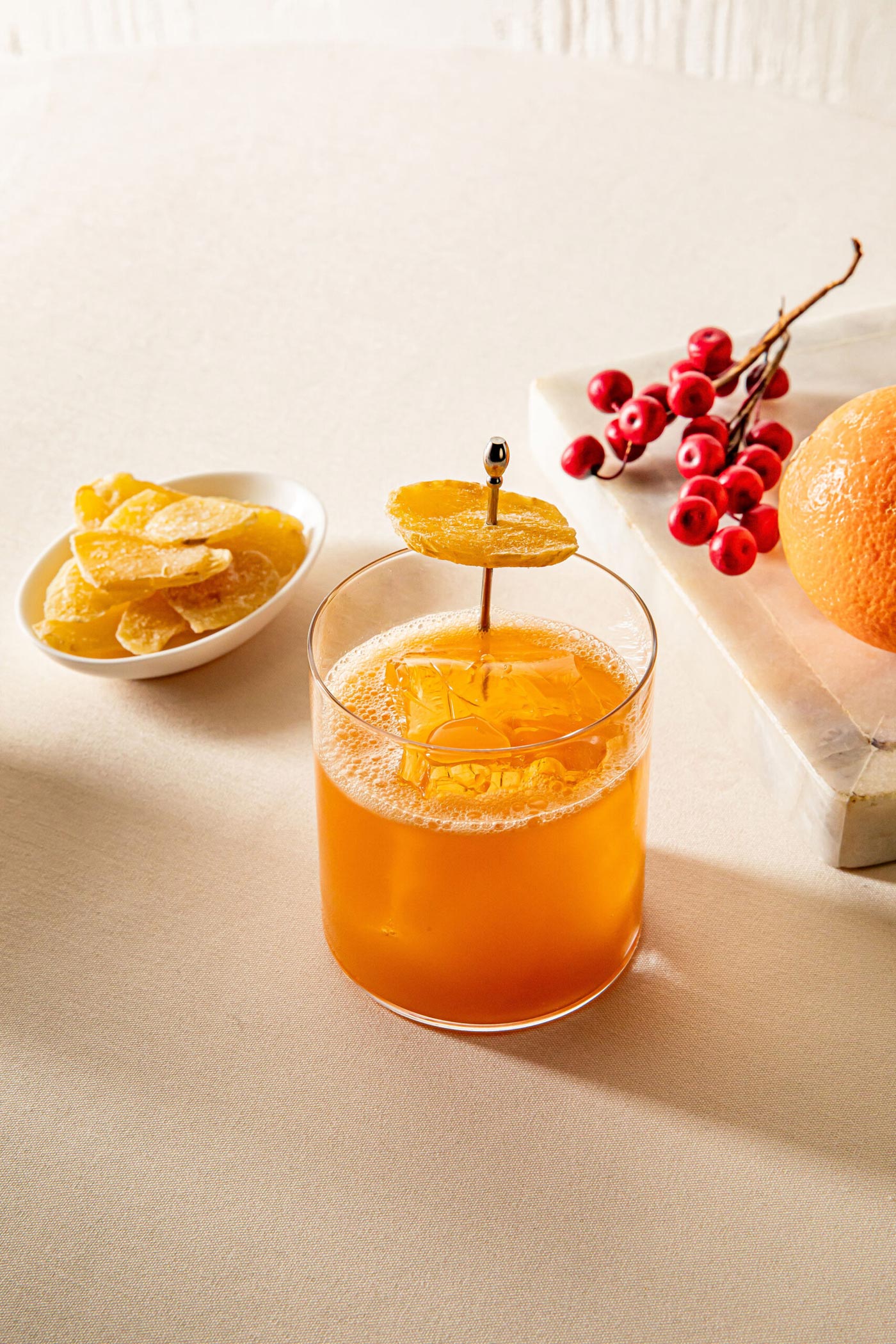 City Style and Living Magazine Summer 2025 How to Make a Simple Maple Ginger Sour Cocktail