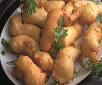 City Style and Living Magazine Key Spring 2025 Zeppole with Anchovies Italian Daughter Cookbook zeppole with anchovies