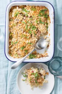 City Style and Living Magazine Summer 2025 Summer BBQ's Were Made For This Easy Baby Vidalia Casserole with Bacon brunch season cookbook