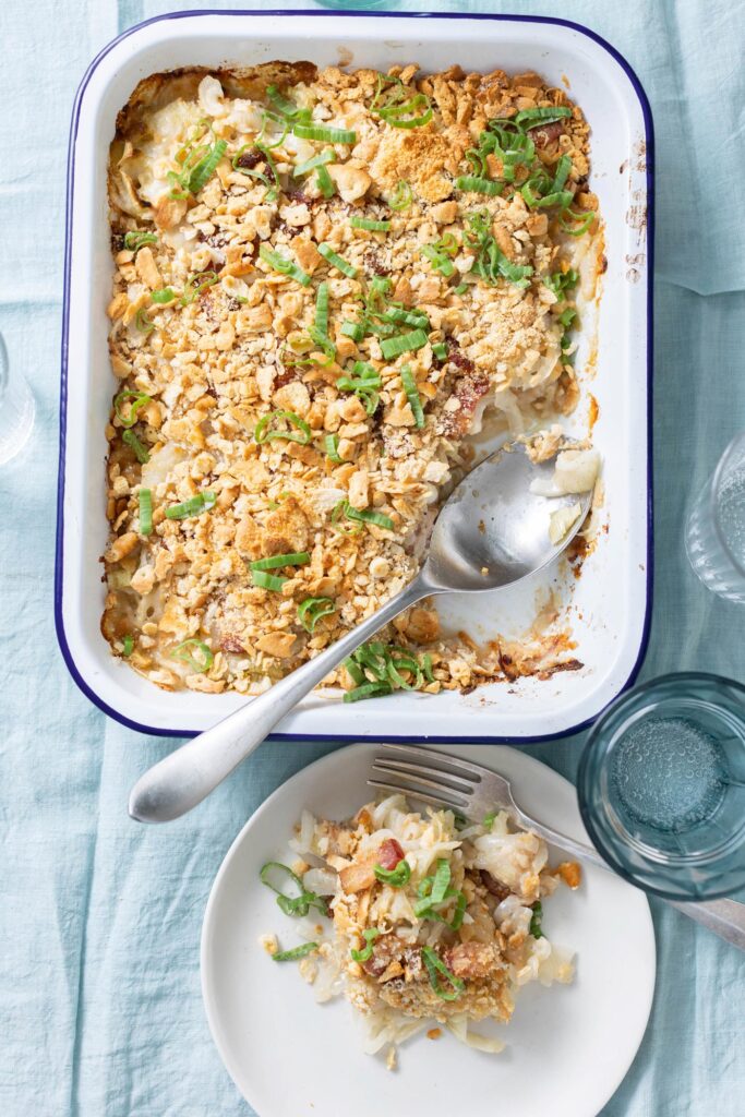 Summer BBQ’s Were Made For This Easy Baby Vidalia Casserole with Bacon