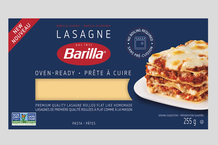 City Style and Living Magazine Fall 2025 Barilla Oven Ready Lasagne
