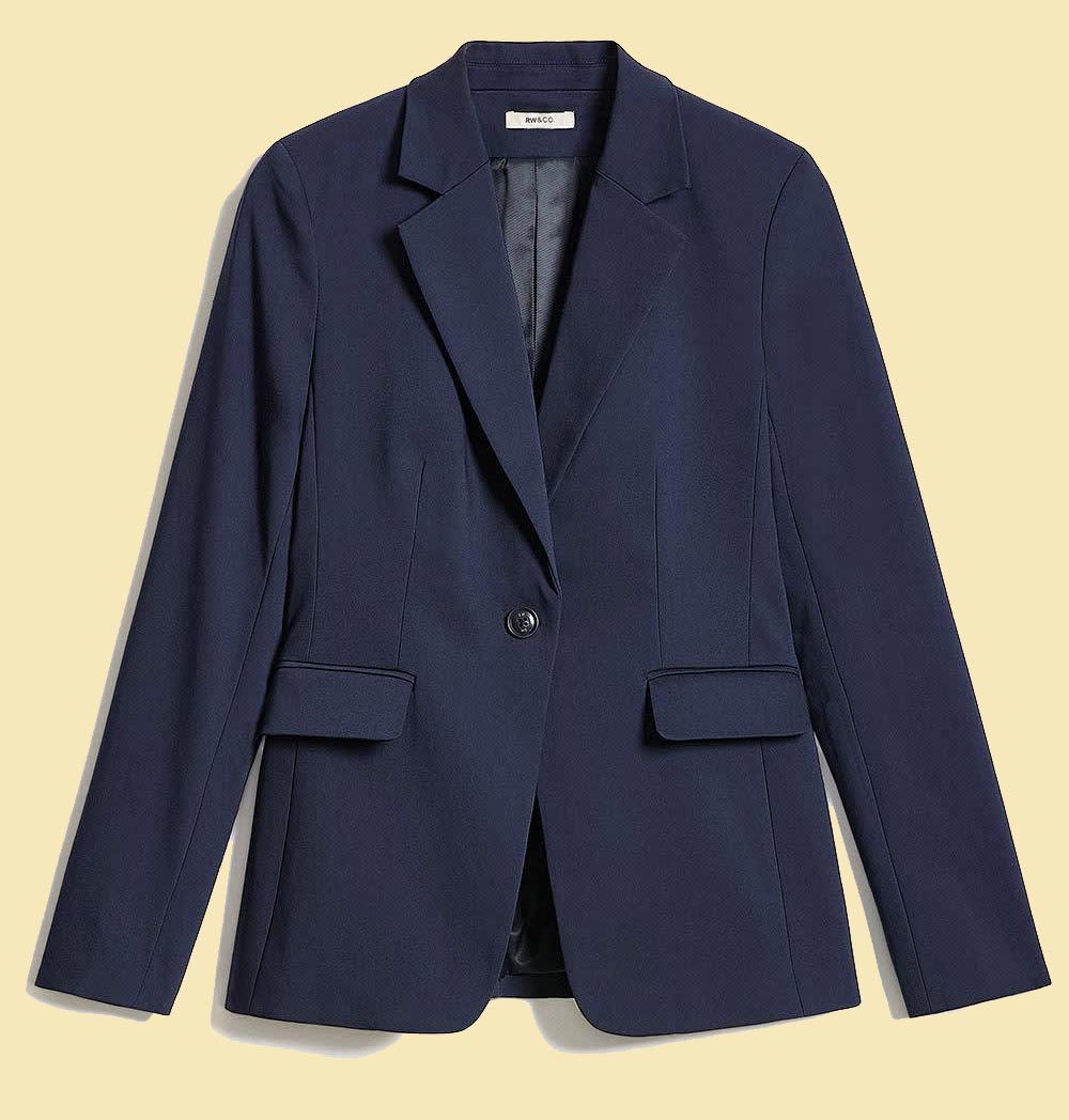 CityStyleandLiving Travel Gear RWCO Limitless-One-Button-Fitted-Blazer