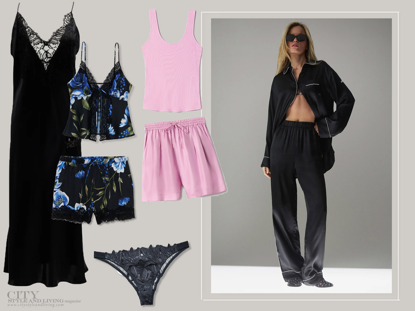 City Style and Living Magazine Fall 2025 2 Two Ways To Style For Day and Night lingerie alo yoga
