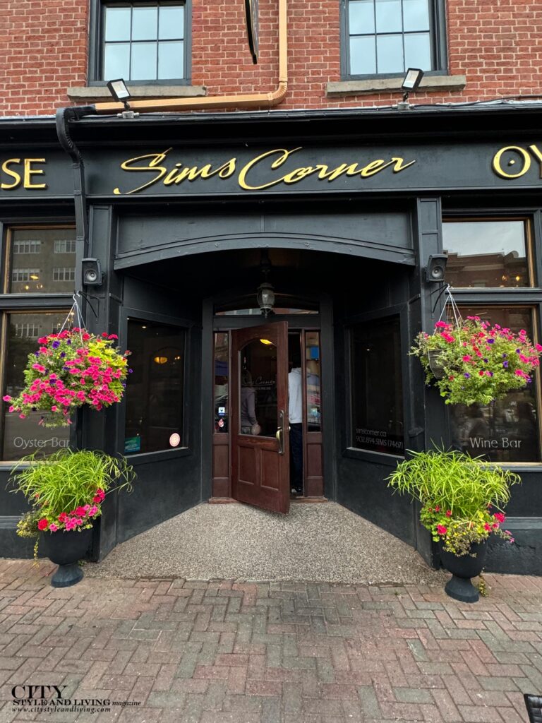 City Style and Living Magazine Winter 2025 Maritimes Road Trip Charlottetown, PEI Guide sims corner exterior