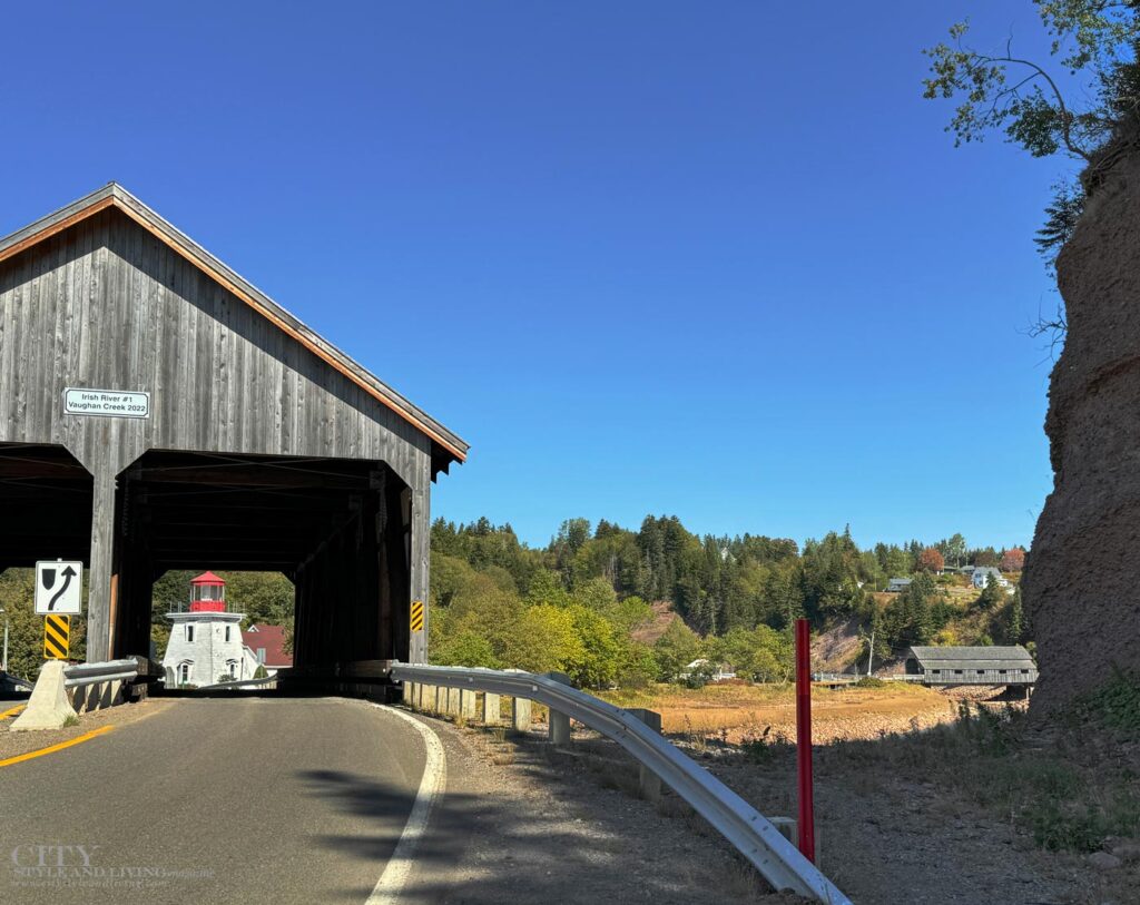 City Style and Living Magazine Winter 2025 We Drove This Vehicle 6,000 Kilometres Through The Canadian Maritimes, Here's How it Went Covered bridges New Brunswick