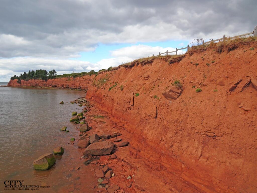 City Style and Living Magazine Winter 2025 Prince Edward Island Points East and Summerside P.E.I’s famous red cliffs
