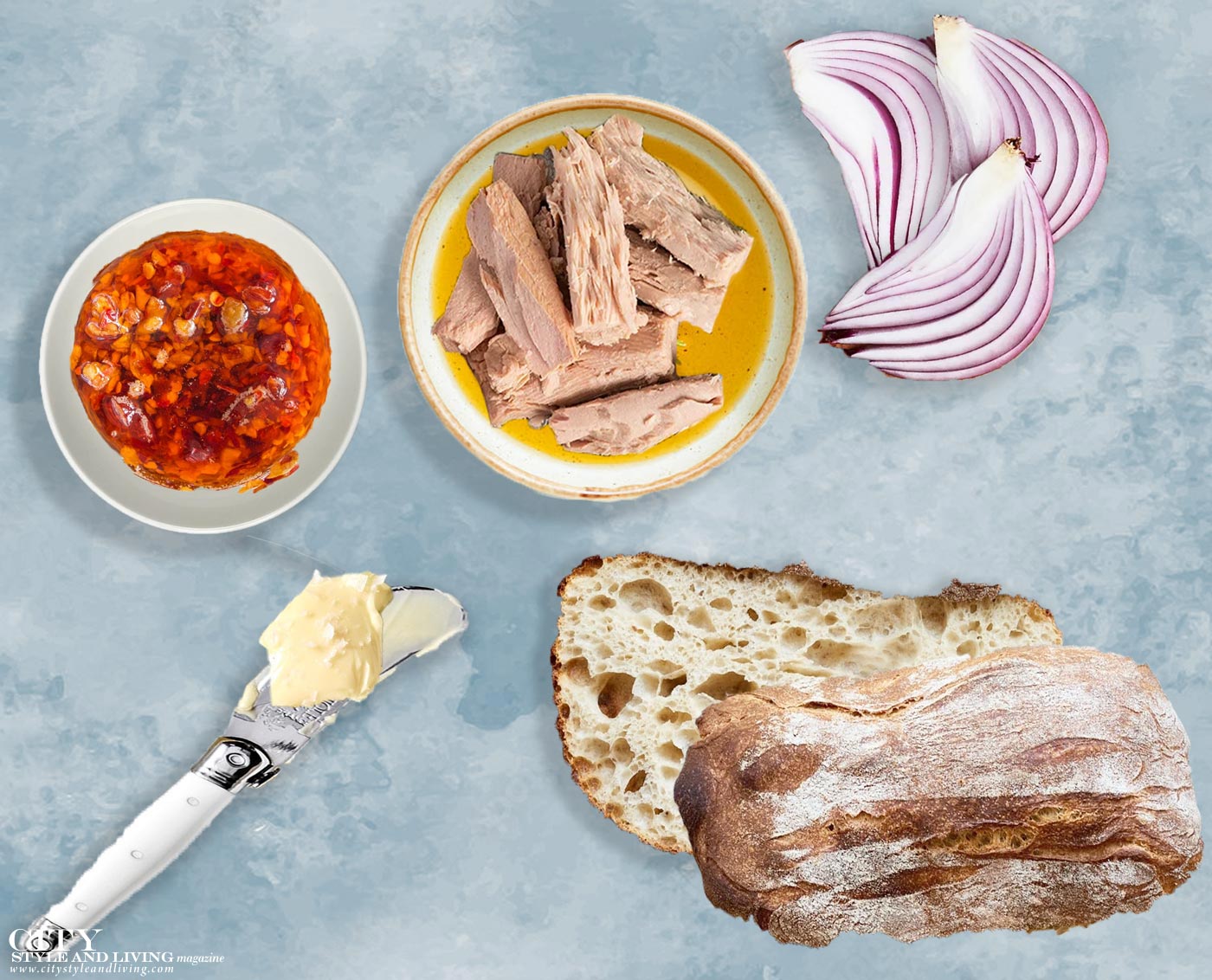 City Style and Living Magazine Winter 2025 Tuna Sandwich