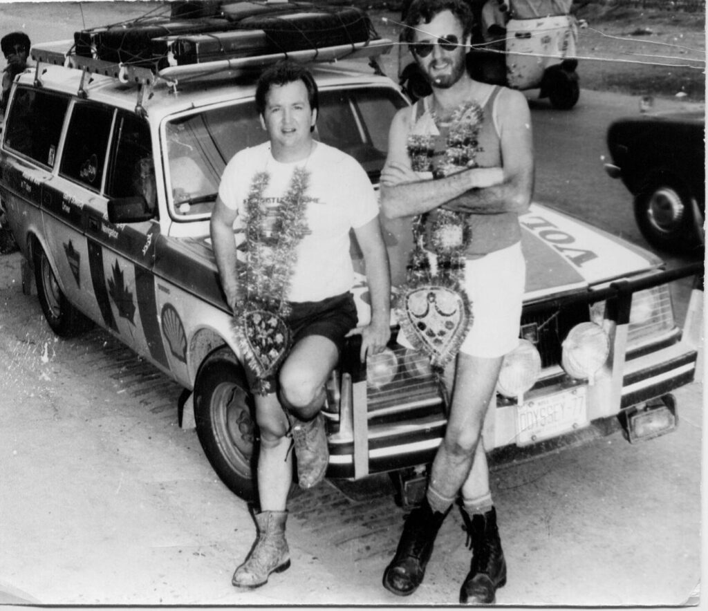 City Style and Living Magazine Winter 2025 Take The Wheel Q&A With Canadian Driving Legend Gary Sowerby black and white car