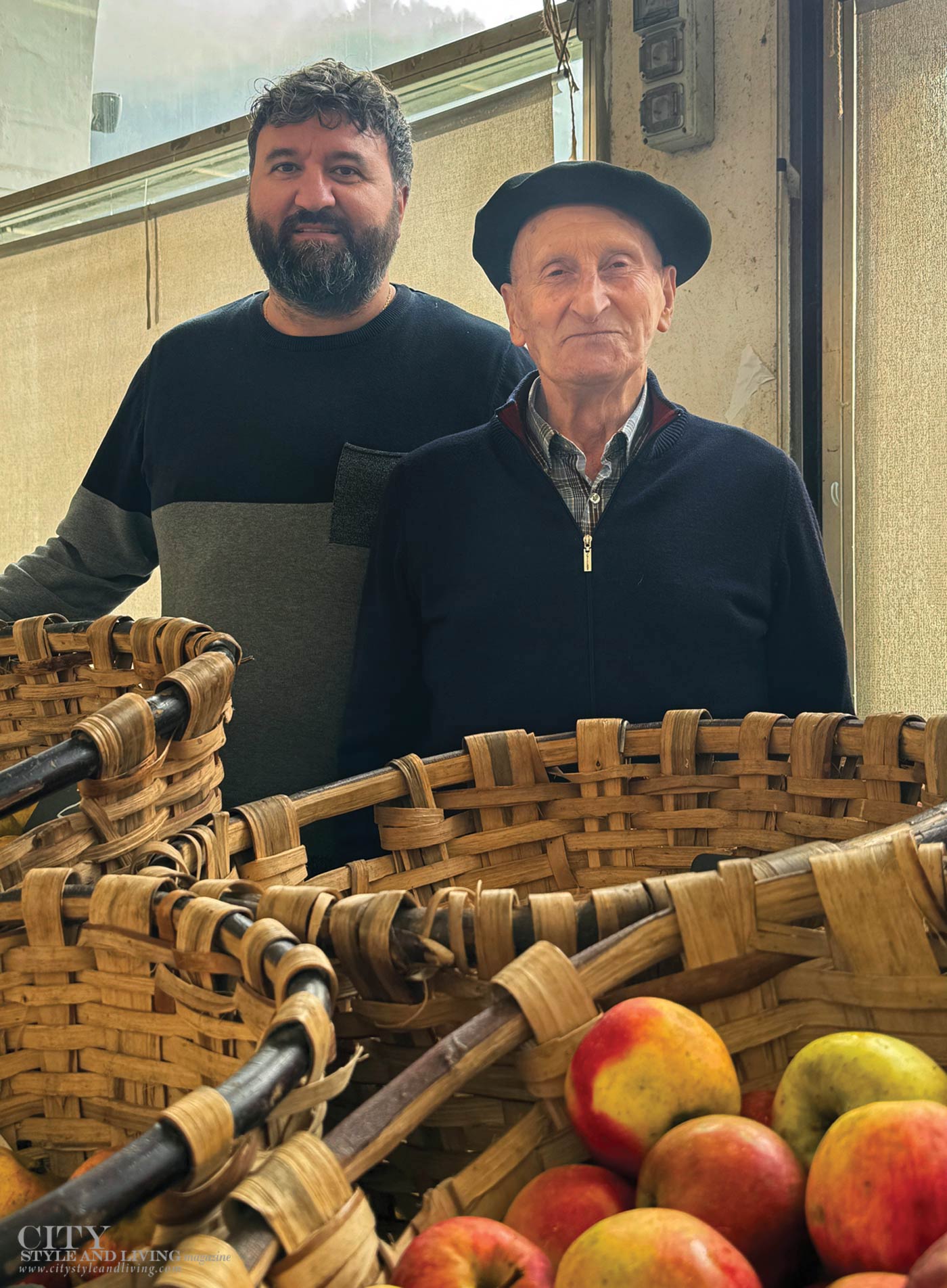 City Style and Living Magazine Spring 2026 Basque Country Spain Euskadi Tolosa Market Vendors Apples