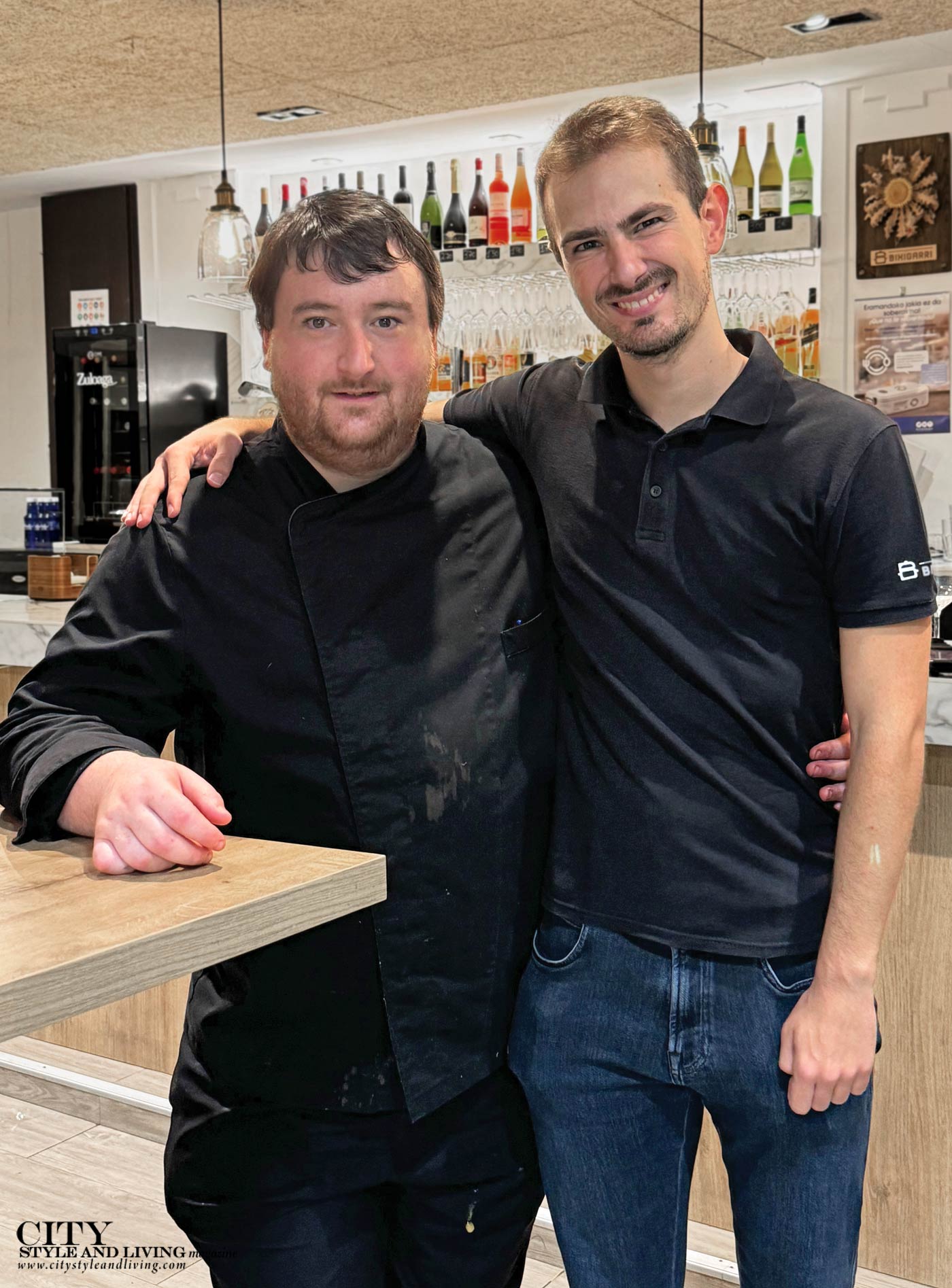 City Style and Living Magazine Spring 2026 San Sebastian Pasaia Basque Country Bixigarri Gastroteka chef lasa and Alex