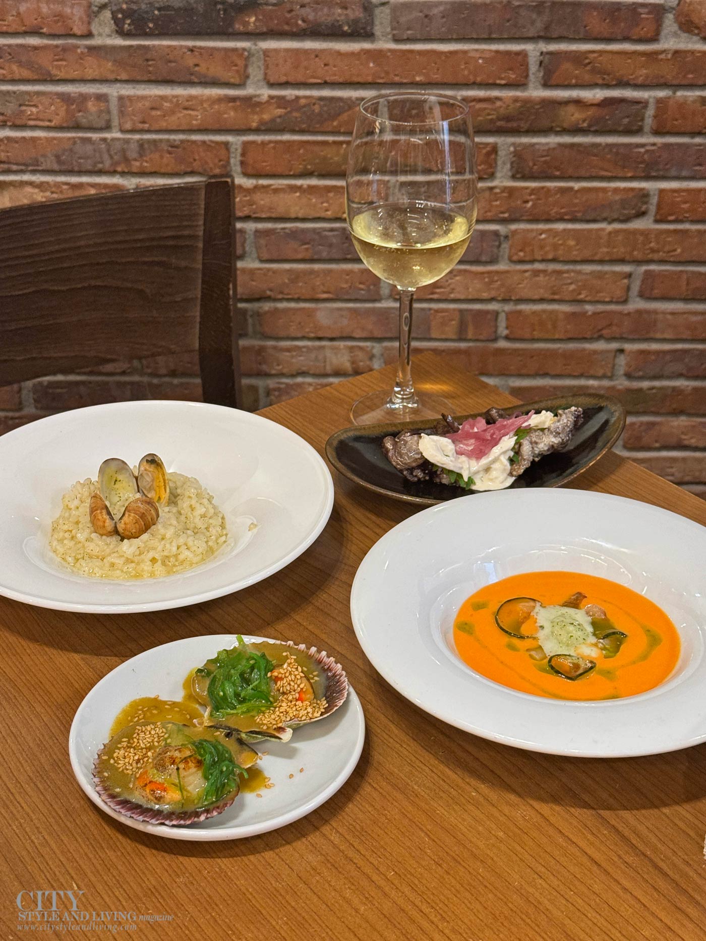 City Style and Living Magazine Spring 2026 San Sebastian Pasaia Basque Country Curry Scallops Muxumartin