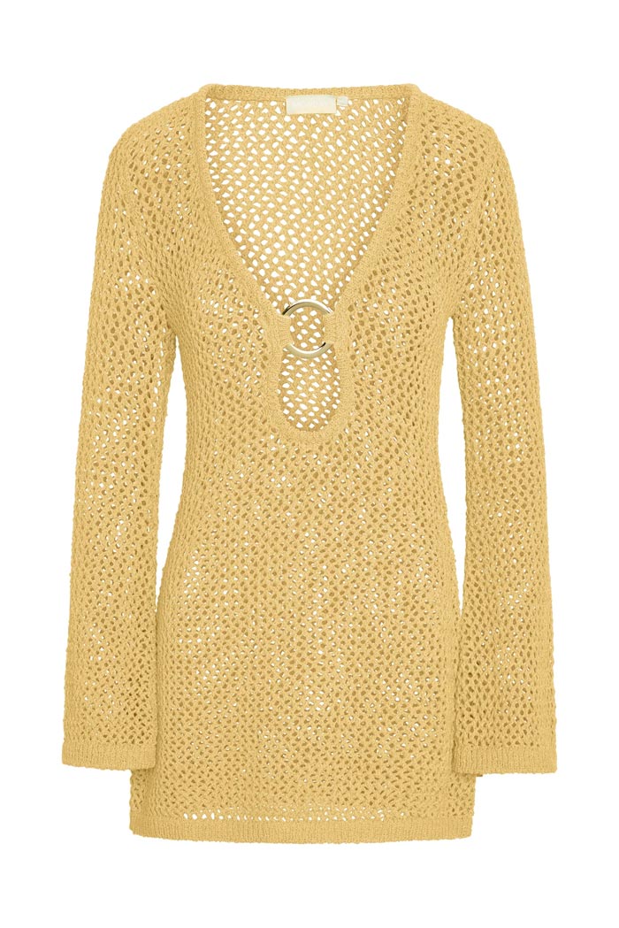 City Style and Living Magazine Spring 2026 What to Pack For Your Next Beach Vacation Monday Swim Knit dress yellow
