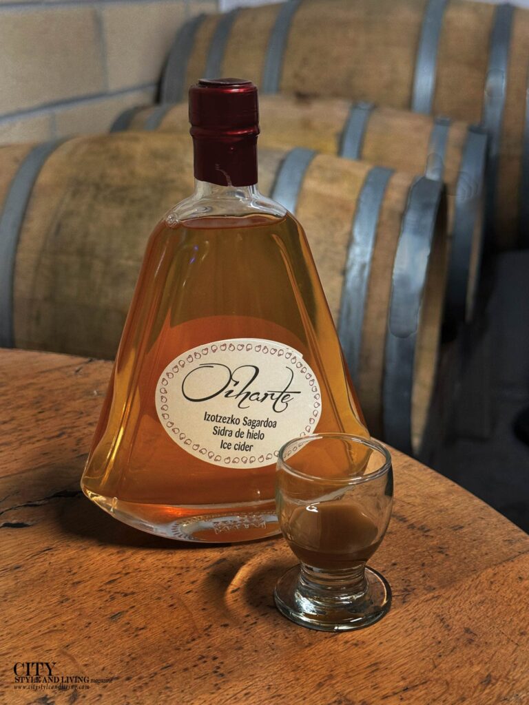 City Style and Living Magazine Spring 2026 Basque Country Goierri Oiharte Sagardoa iced cider and barrels