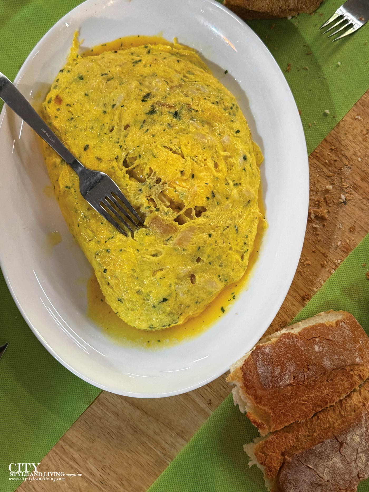City Style and Living Magazine Spring 2026 Basque Country Goierri Tximista sagardoa Omelet