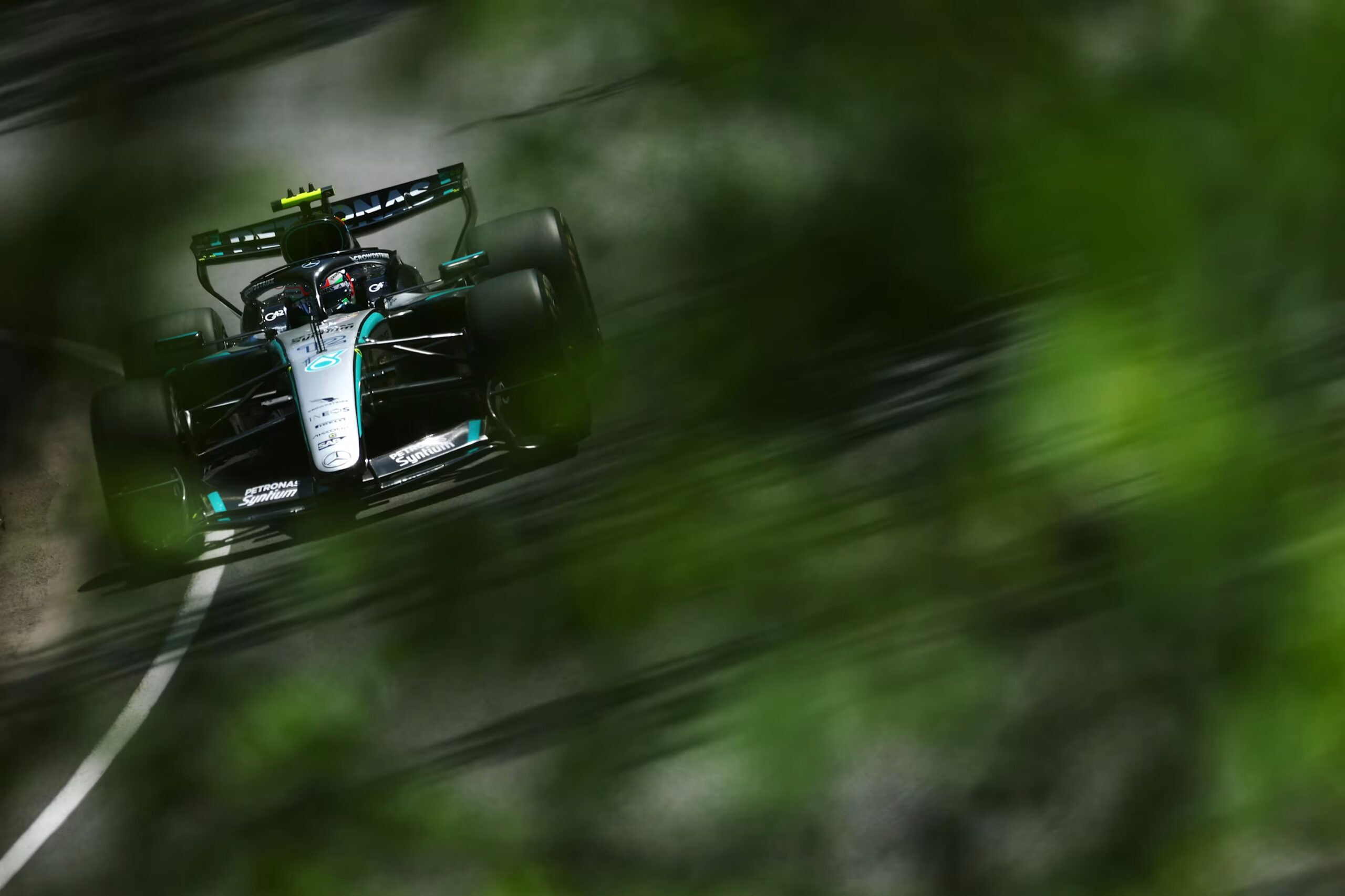 Montreal Grand Prix F1 2026 Car on track blurred