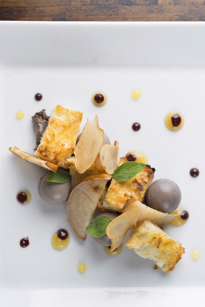 Terroir Symposium Calgary 2026 Chef Amanda Cohen Dirt Candy NYC dish portobello mousse