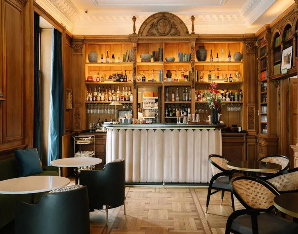 City Style and Living Magazine Spring 2026 Basque Country Spain Hotels Palacio Arriluce Kupka bar