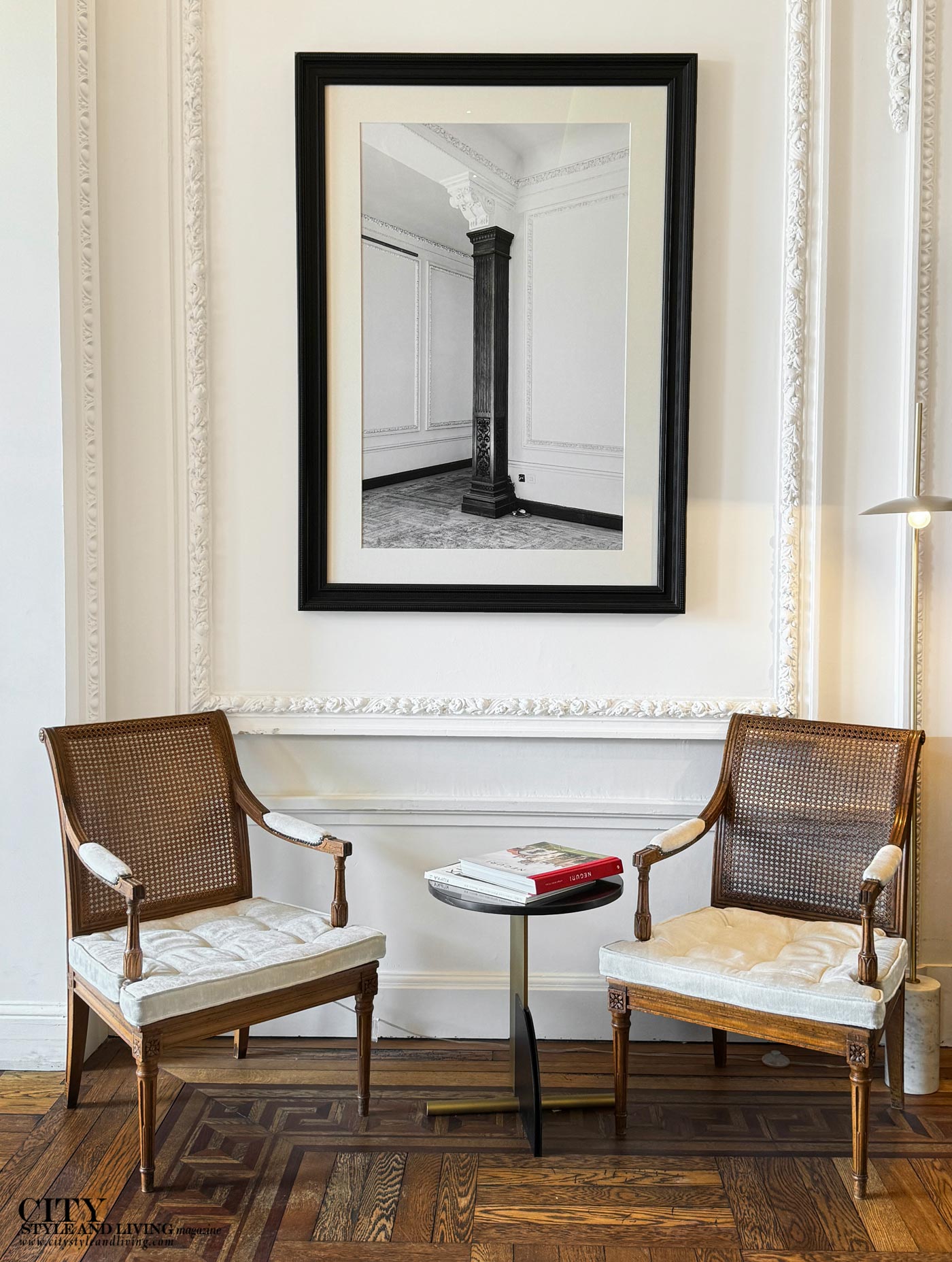 City Style and Living Magazine Spring 2026 Basque Country Spain Hotels Palacio Arriluce Delauney Lobby entrance
