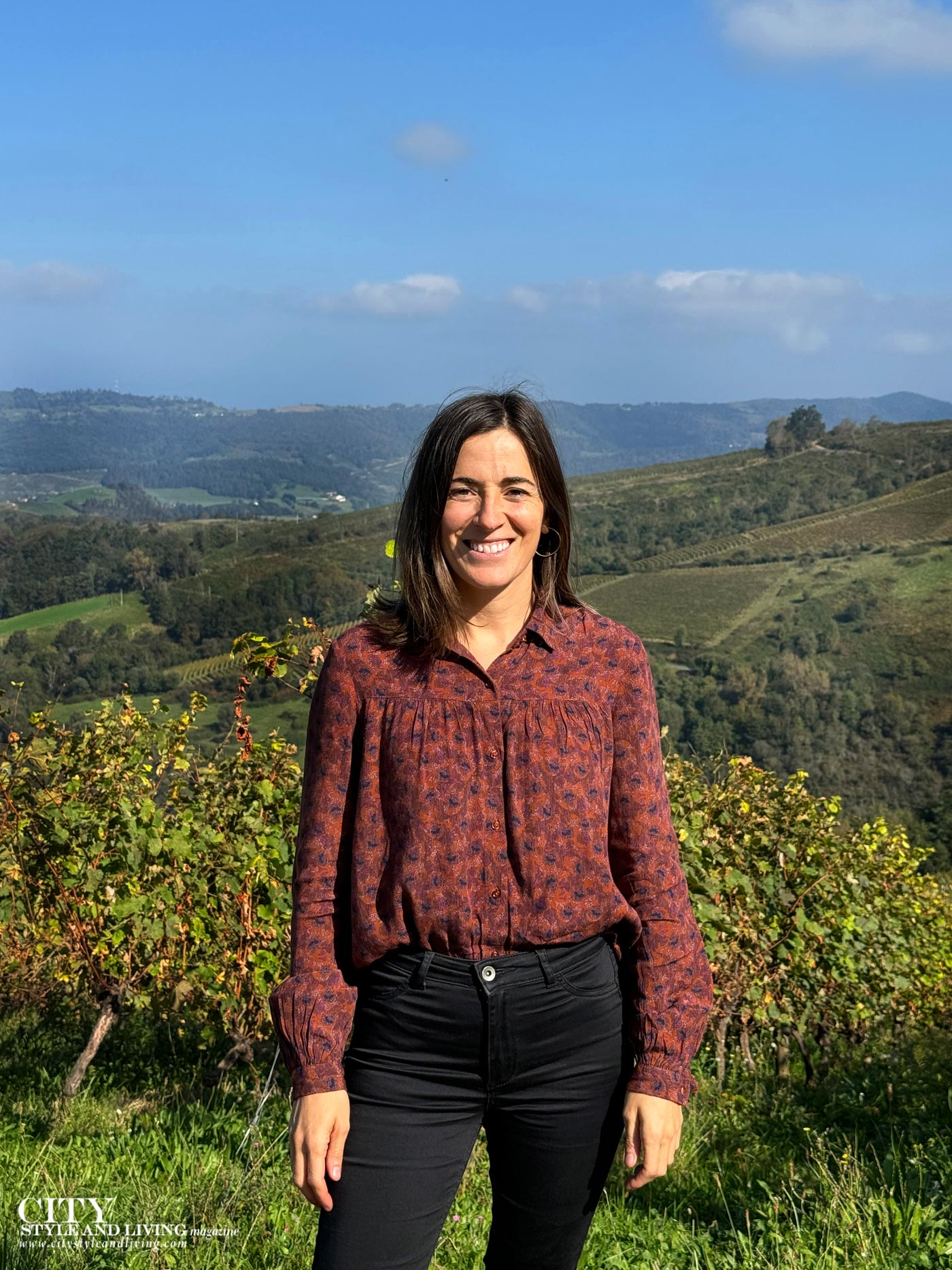 City Style and Living Magazine Spring 2026 Basque Country Spain Txakoli k5 amaia in vineyards