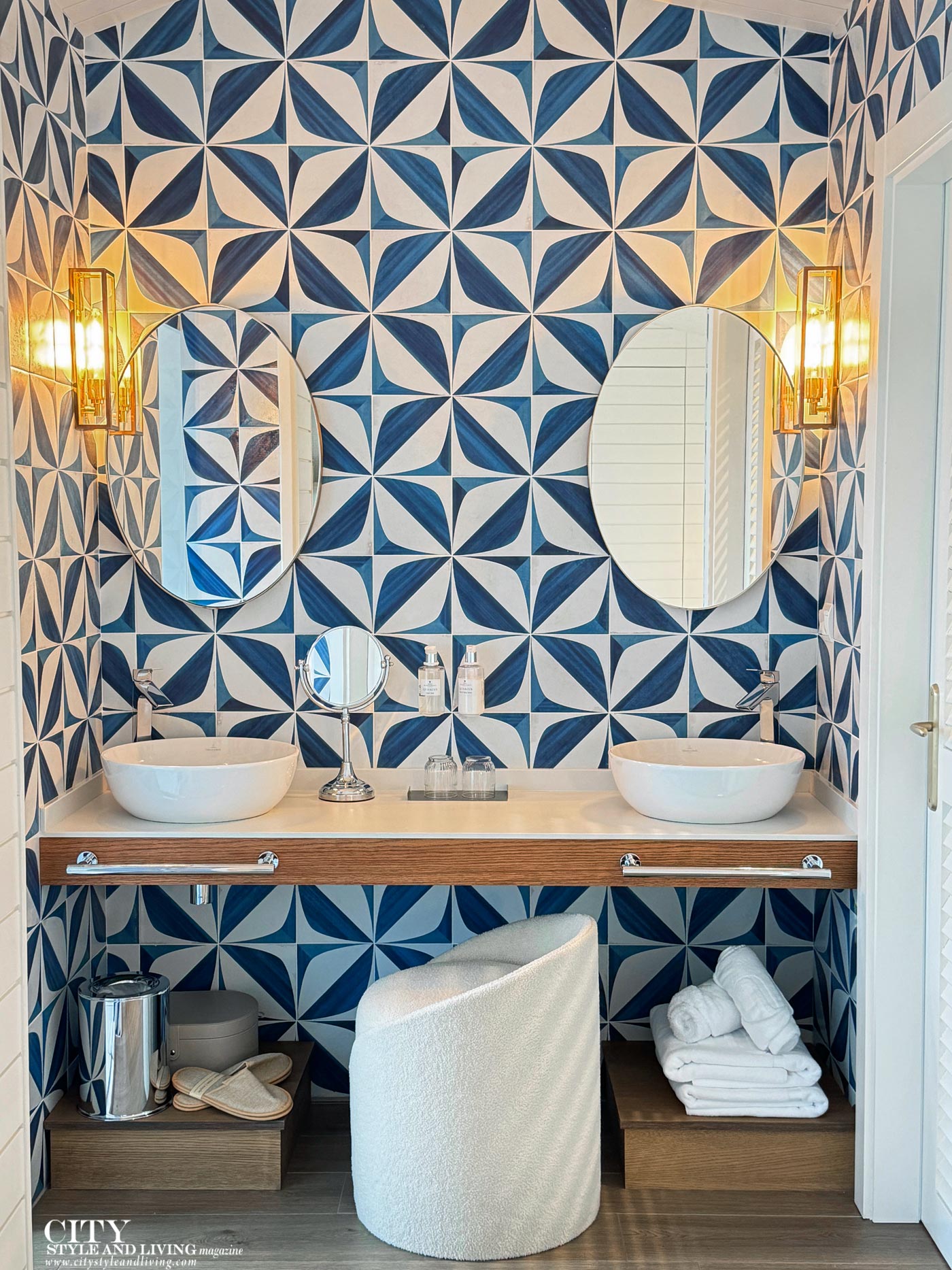 City Style and Living Magazine Spring 2026 Hiru Uhinak in Deba, Basque Country, Spain bathroom