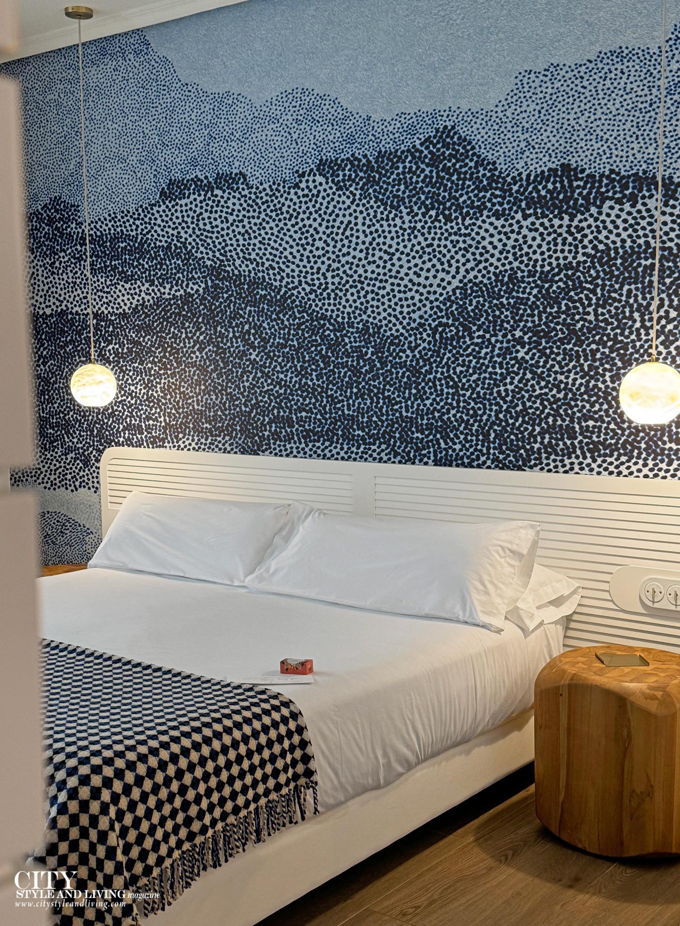 City Style and Living Magazine Spring 2026 Hiru Uhinak in Deba, Basque Country, Spain bedroom