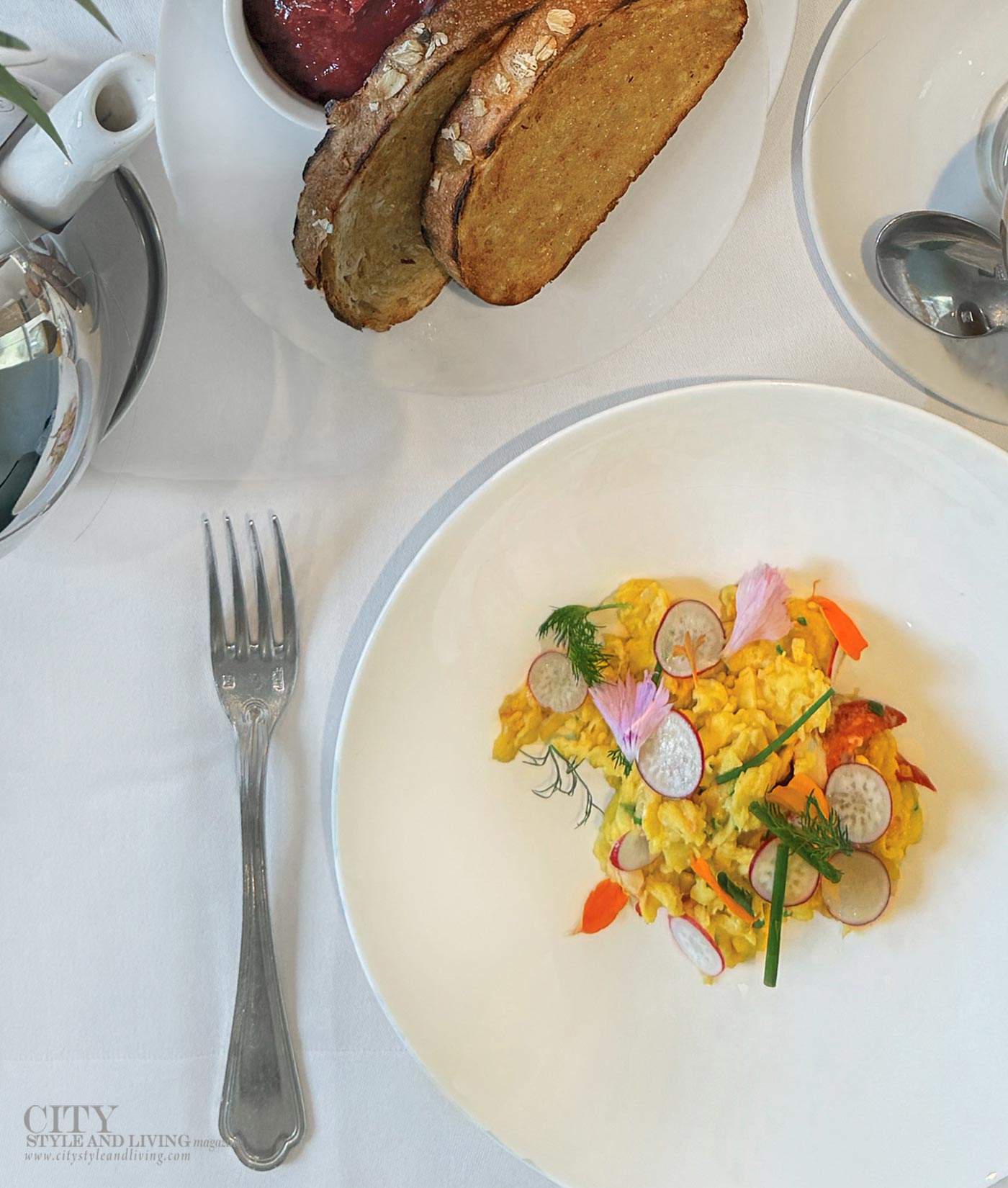 City Style and Living Magazine How to Enjoy Lobster for Summer from Breakfast to Dinner lobster scramble